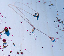 Load image into Gallery viewer, Rose Gold Lariat Necklace
